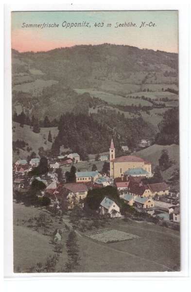 Sommerfrische Opponitz 403m N-Oe