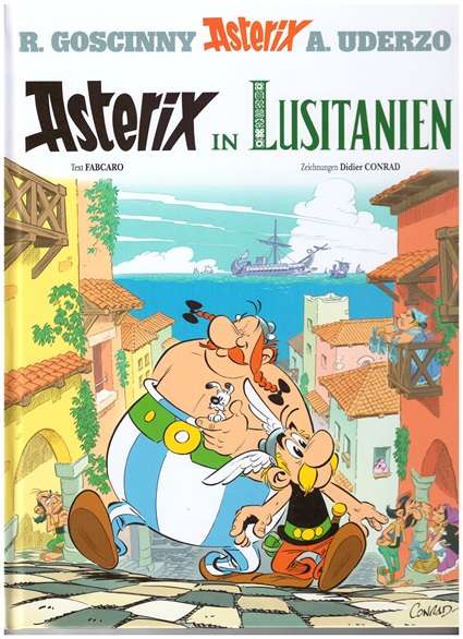 Hardcover Asterix Band Nr 41 Asterix in Lusitanien