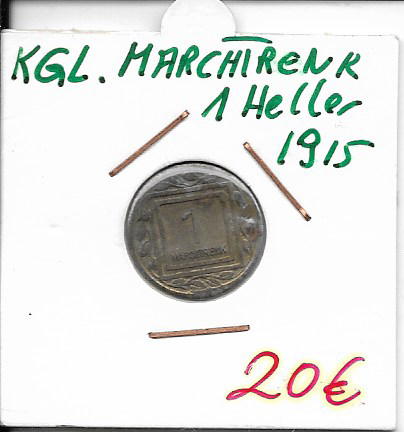 1 Heller KGL Marktrenk Kriegsgefangenenlager 1915
