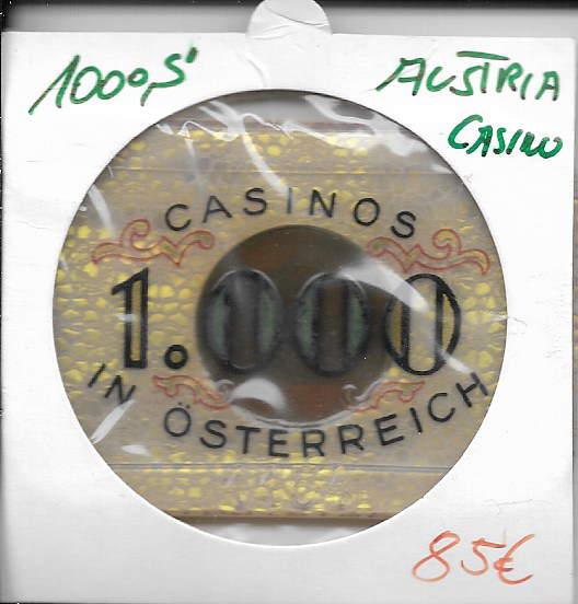 1000 Schilling Casinos Austria Casino Jeton