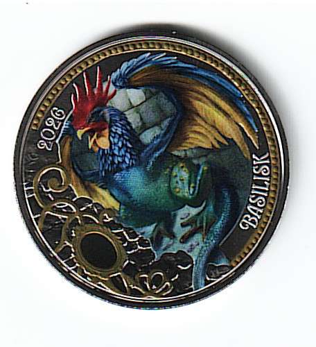 3 Euro 2026 Der Basilisk Serie Fantastische Fabelwesen 4