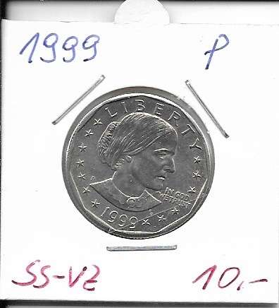 1 Dollar USA 1999 P Sacagawea - Nativ Dollar
