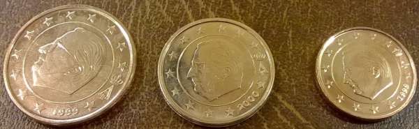 1,2+5 Cent Belgien