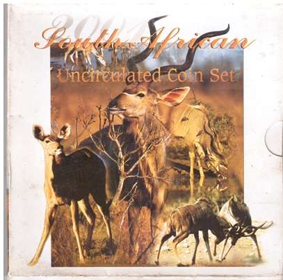 South African Uncirculated Coin Set 2001