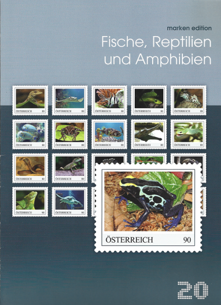 Fische Reptilien und Amphibien Marken Edition 20