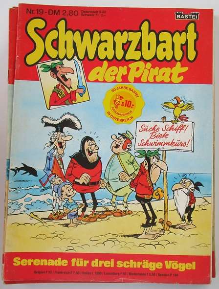 Schwarzbart der Pirat Nr.19