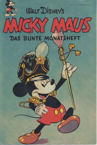 Micky Maus Nr.3/1951 Neudruck