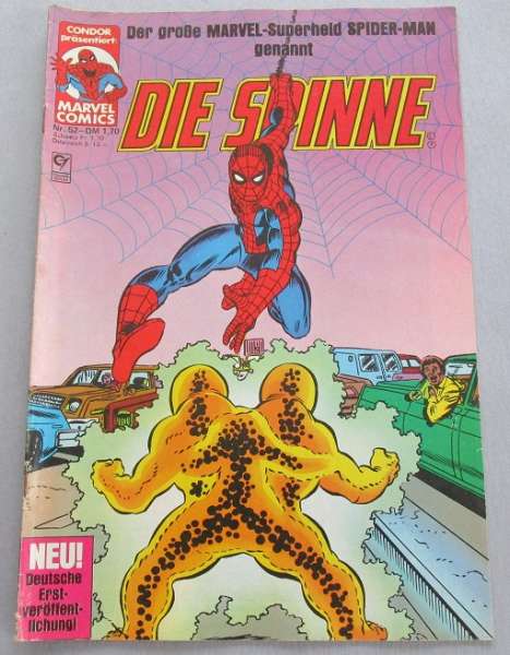 Die Spinne Spider Man Condor Marvel Comics Nr.52