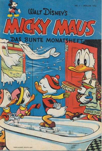 Micky Maus Nr.1/1952 Neudruck