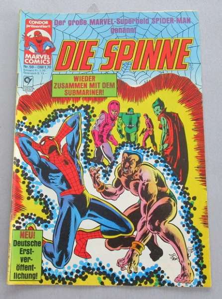 Die Spinne Spider Man Condor Marvel Comics Nr.59