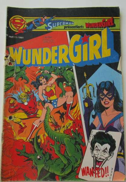 Wundergirl Heft 11/1981-gelocht