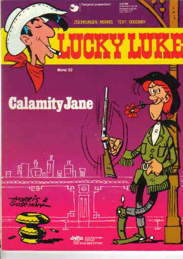 Lucky Luke Band 22 Galamity Jane Nachdruck 1982