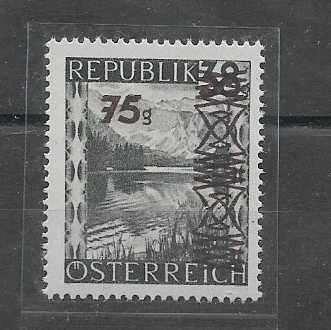 Österreich756 c(B) 38 Groschen "steingrün"**ANK Nr. 844 Postfrisch-Geprüft