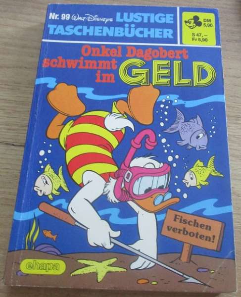 LTB Band. 099 LTB Onkel Dagobert schwimmt im Geld