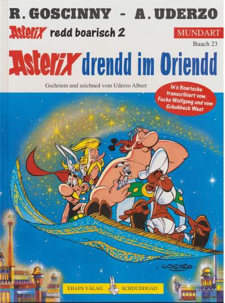 Hardcover Asterix Mundart : Buch 4 Asterix em Morgenländle Buch