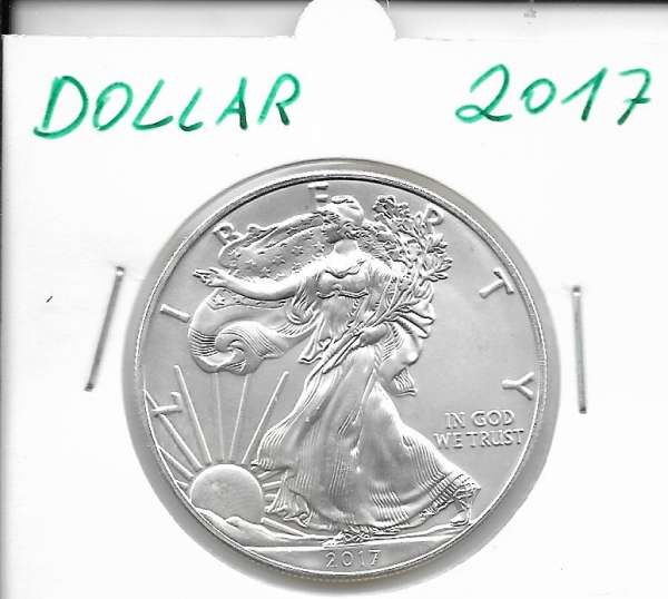 1 Dollar 2017 Silber Eagle Unze