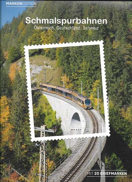 Schmalspurbahnen Österreich Deutschland Schweiz Marken Edition 20