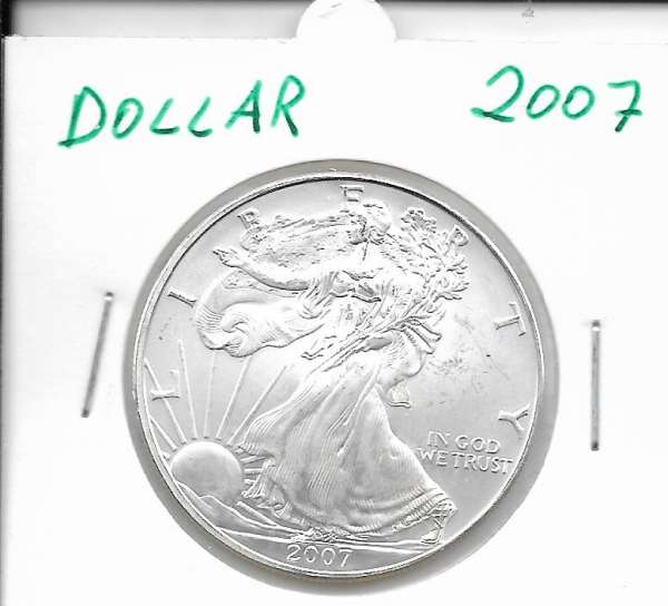 1 Dollar 2007 Silber Eagle Unze