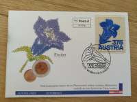 NBE 18) Enzian 2008 WIPA Numisbrief NBE 18) Enzian 2008 WIPA Numisbrief