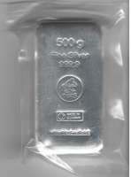 500 Gramm Silber Barren Heimerle+Meule Feinsilber 999,9 500 Gramm Silber Barren Heimerle+Meule Feinsilber 999,9