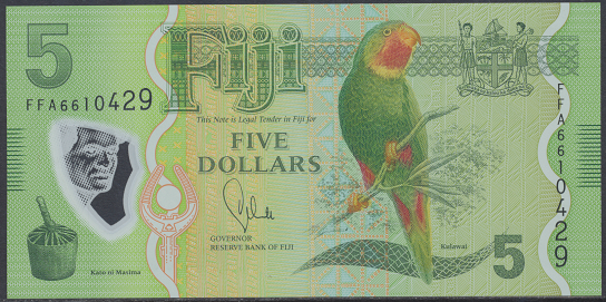Fiji - 5 Dollars UNC - Pick 115