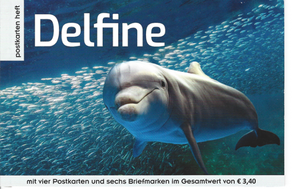 Delfine Markenheft mit 6 Marken 2.10.2019