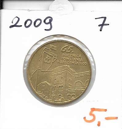 Polen 2 Zloty 2009 65J.Warschauer Aufstand (7)