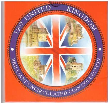 United Kingdom 1997 KMS Brilliant Uncirculated Coin Collection