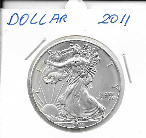 1 Dollar 2011 Silber Eagle Unze
