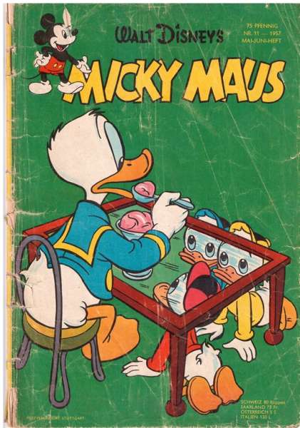 Micky Maus Nr. 11/1957 - 5-6.1957