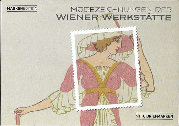 Modezeichnungen der Wiener Werkstätte Marken Edition 8 Me - 77
