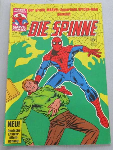 Die Spinne Spider Man Condor Marvel Comics Nr.27