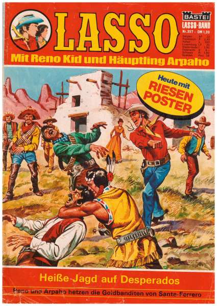 Lasso Nr.357 Heiße Jagd auf Desperados