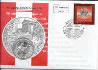 NBE 02 a) 2005 60 Jahre 2.Republik Stempel Wien NBE 02 a) 2005 60 Jahre 2.Republik Stempel Wien
