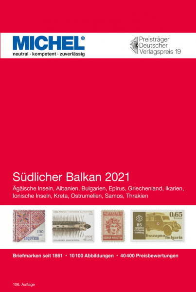 MICHEL Europa Südlicher Balkan 2021 (E 7)