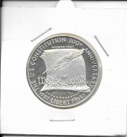 1 Dollar 1987 S Silber USA  The US Constitution 200 anniversary 1787Liberty1987 1 Dollar 1987 S Silber USA  The US Constitution 200 anniversary 1787Liberty1987