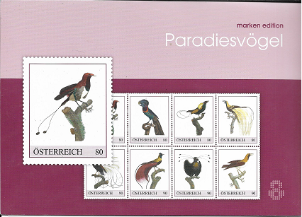 Paradiesvögel Marken Edition 8-59
