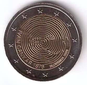 2 Euro Slowenien 2026 Ivan Cankar