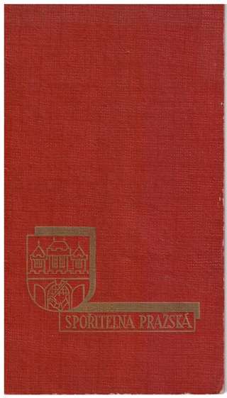 Sparbuch Sporitelna Prazska 1949