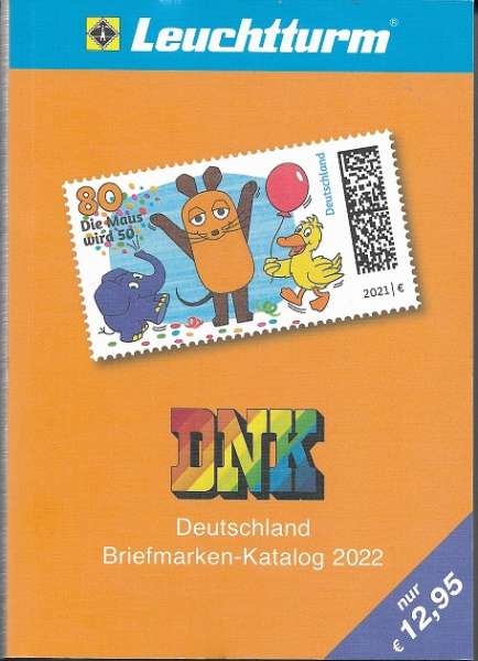 DNK Deutschland Briefmarkenkatalog 2022