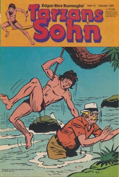 Tarzans Sohn Heft 10/1981