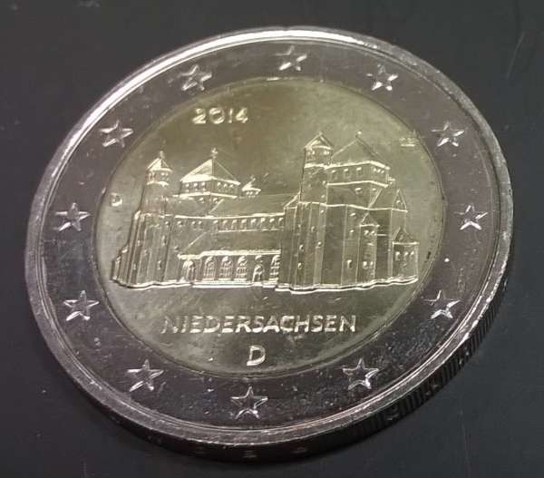 2 Euro Deutschland 2014 Niedersachsen