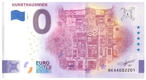 ANK.Nr.105 Kunsthauswien 0 Euro Schein 2025-1