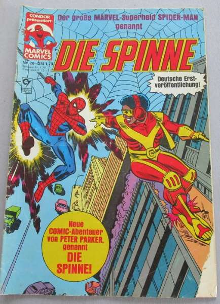 Die Spinne Spider Man Condor Marvel Comics Nr.26