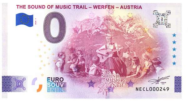 ANK.Nr. The Sound of Music Trail Werfen Silber 0 Euro Schein 2026-1