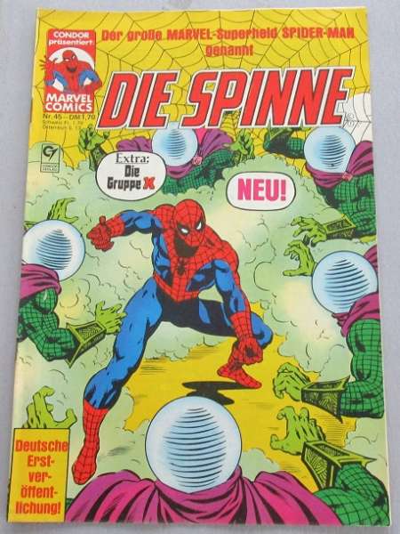 Die Spinne Spider Man Condor Marvel Comics Nr.45