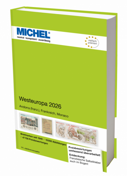 (E 03) MICHEL Europa Westeuropa-Katalog 2026