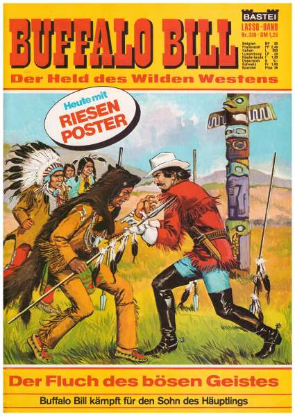 Buffalo Bill Nr.336 Der Fluch des bösen Geistes