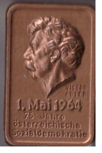 SPÖ 1 Mai Abzeichen 1964