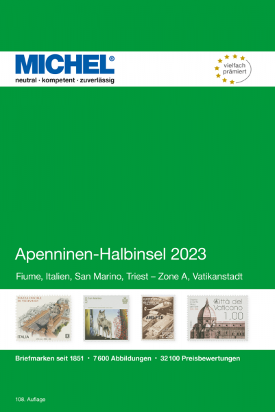 MICHEL Europa Apenninen-Halbinsel 2023 (E 5)